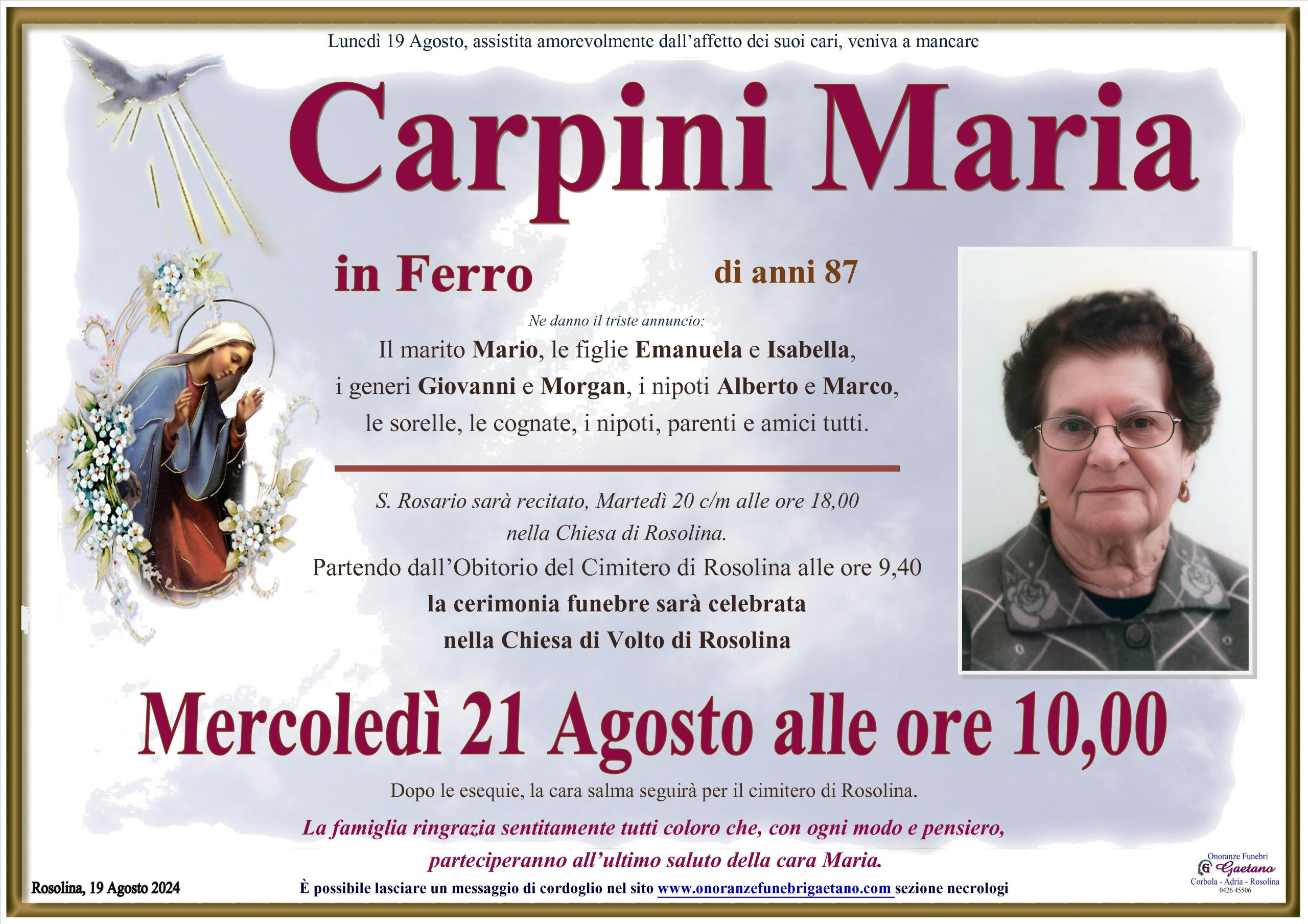 Carpini Maria